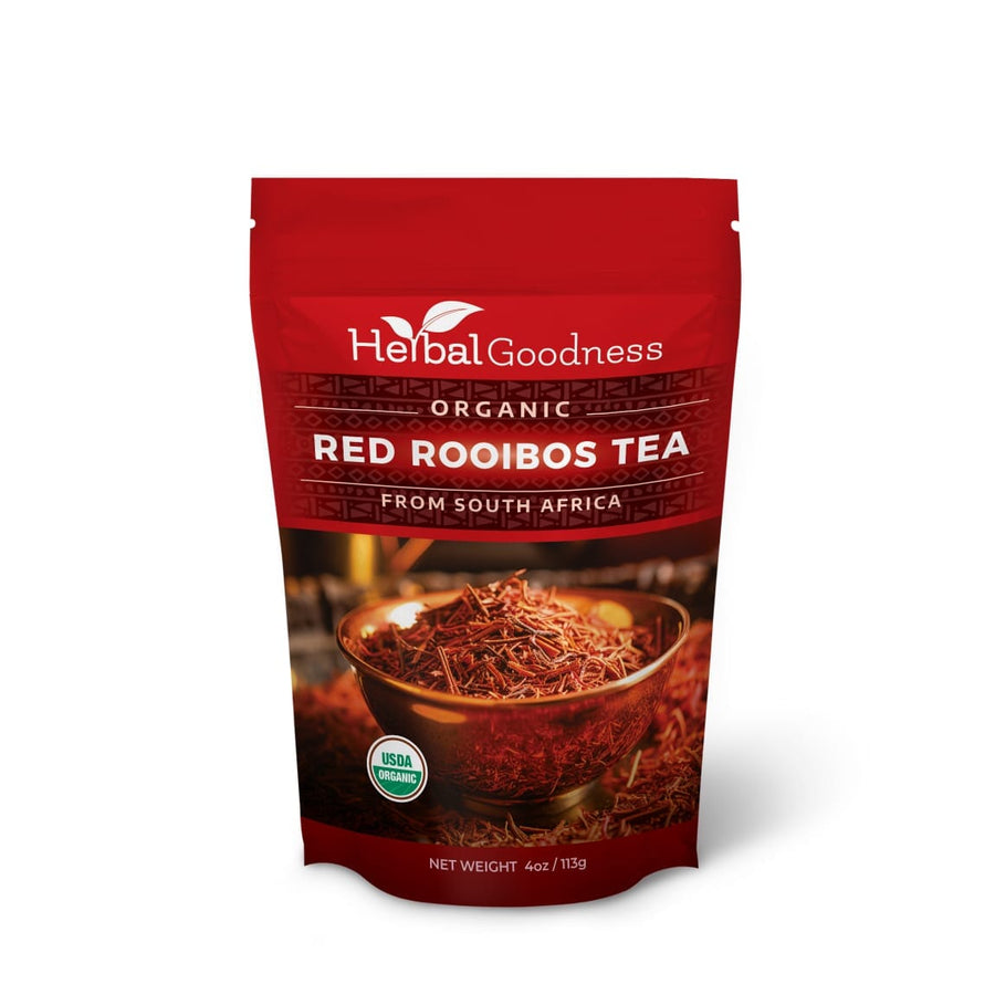 100% Organic Rooibos Tea Bulk Herb Herbal Goodness 