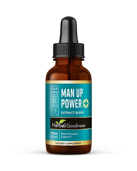 Man-Up Power Liquid Extract - Male Sexual Health Support - Herbal Goodness Liquid Extract Herbal Goodness 1 oz 